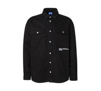 KARL LAGERFELD JEANS Veste mi-saison noir / blanc, Taille S