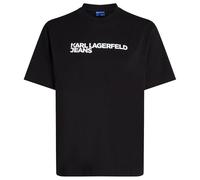 Karl Lagerfeld Jeans Women Regular Short Sleeve Essential T-Shirt Black S
