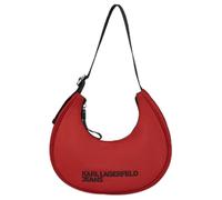 Karl Lagerfeld Jeans, Women's, Essential Nylon Moon Bag, Sac à bandoulière Femmes, rouge