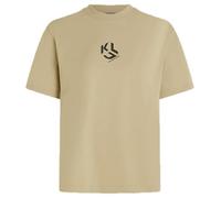 Karl Lagerfeld Jeans, Women's, Monogram Tee, Regular Fit T-Shirt, Beige, XL Femmes