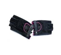 Karl Lagerfeld - K/Autograph Rhinestone Fingerless Gloves - unisex - Accessoires - Noir - Taille: L