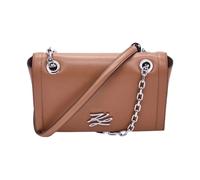 Karl Lagerfeld - K Autograph Shoulder Bag - Femme - Sacs - Brun - Taille: ONE Size