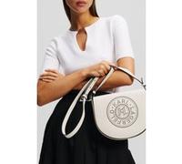 Karl Lagerfeld K/circle Saddle Perforated Cement Taille: OS | Sacs à main Outlet | Femme