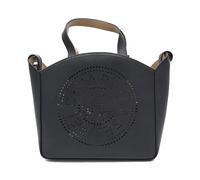 Karl Lagerfeld - K/Circle Small Tote Perforated - Femme - Sacs - Noir - Taille: ONE Size