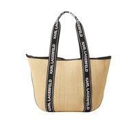 Karl Lagerfeld - K/Essential Raffia Bag - Femme - Sacs - Beige - Taille: ONE Size