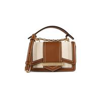 Karl Lagerfeld K/Nova - Sac bandoulière canvas Natural-Cognac B2W30232-1UA