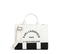 Karl Lagerfeld Sac cabas Rue St-Guillaume Noir/Blanc Taille One Size