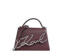 Karl Lagerfeld K/Signature 2.0 Sac à main rouge foncé, femme
