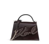 Karl Lagerfeld K/Signature 2.0 Small Sac à main brun foncé, femme