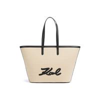 Karl Lagerfeld K/Signature Cabas beige, polypropylène, femme