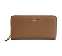 Karl Lagerfeld K/Signature - Portefeuille zippé continental Terra-Marron A1W32106-MARRON