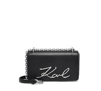 Petit sac bandoulière Karl Lagerfeld B1W30046 K/Signature Noir/Nickel