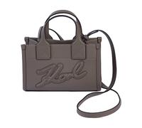 Karl Lagerfeld - K/Square Small Tote Grainy - Femme - Sacs - Gris - Taille: ONE Size