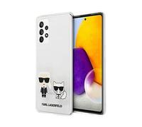Karl Lagerfeld Karl & Choupette Etui, Transparent - Samsung Galaxy A72