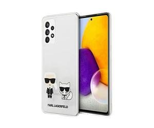 Karl Lagerfeld Karl & Choupette Etui, Transparent - Samsung Galaxy A72