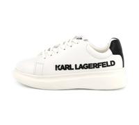 Karl Lagerfeld Kids - Baskets En Cuir À Lacets - Blanc - Unisexe - Taille 39