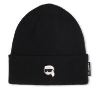 Karl Lagerfeld Kids - Bonnet Tricot - Black - Garçon - Taille T4