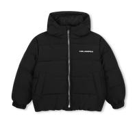 Karl Lagerfeld Kids - Doudoune À Capuche - Black - Garçon - 8 Ans