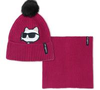 Karl Lagerfeld Kids - Ensemble Bonnet + Tour De Cou - Azalee - Fille - Taille T1