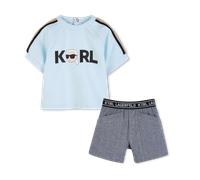 Karl Lagerfeld Kids - Ensemble Tee-shirt Et Short - Country Air - Garçon - 12 Mois