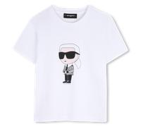 Karl Lagerfeld Kids - Tee-shirt Manches Courtes - Blanc - Garçon - 16 Ans