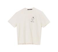 Karl Lagerfeld - KL x JP oversized T-shirt - Femme - Tops - Blanc - Taille: 40 FR