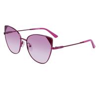 Karl Lagerfeld KL341S Sunglasses, 650 Pink, 56 Unisex