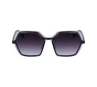 KARL LAGERFELD Kl6083s Lunettes de Soleil, Noir/Gris, Taille Unique Femme