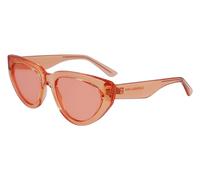 Karl Lagerfeld 6100s Woman Sunglasses Orange Orange Femme