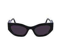 Karl Lagerfeld KL6122S 015 Dark Grey Sunglasses Woman Iniettato, Cat Eye, 52