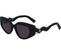 KARL LAGERFELD KL6144S 002 MATTE BLACK 50/18/140 FEMALE Lunettes de soleil