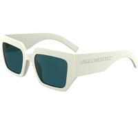 KARL LAGERFELD KL6166S Lunettes de Soleil, White, Taille Unique Femme