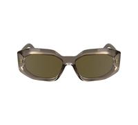 Karl Lagerfeld Femme KL6167S 278 Lunettes de soleil Injecté Beige Carré Normale