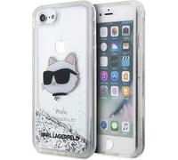 Karl Lagerfeld KLHCI8LNHCCS iPhone 7/8/ SE 2020/2022 argent/argent Hardcase Glitter Choupette Head