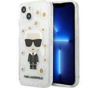 Karl Lagerfeld KLHCP13SHFLT iPhone 13 mini 5.4" transparent Flower Ikonik Karl Handyhülle