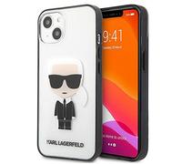 Karl Lagerfeld KLHCP13SHIKCK Coque de Protection pour iPhone 13 Mini 5,4" Transparent
