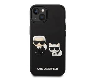 Karl Lagerfeld KLHCP14M3DRKCK Coque Rigide pour iPhone 14 Plus 6,7" Noir/Noir