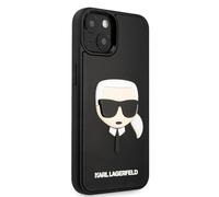 Karl Lagerfeld 3D Rubber Karl's Head Case, Noir - iPhone 14 Plus