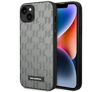 Karl Lagerfeld KLHCP14MSAKLHPG Coque Rigide pour iPhone 14 Plus 6,7" Gris/Gris S