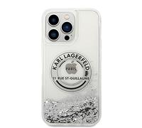 Karl Lagerfeld KLHCP14XLCRSGRS Coque de Protection Rigide pour iPhone 14 Pro Max