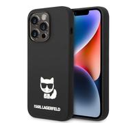 Karl Lagerfeld KLHCP14XSLCTBK Coque Rigide pour iPhone 14 Pro Max 6,7" Noir/Noir