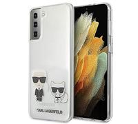 KARL LAGERFELD KLHCS21MCKTR Coque pour S21+ G996 Transparent Karl & Choupette
