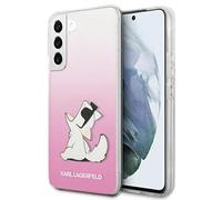 Karl Lagerfeld KLHCS22MCFNRCPI Étui de Protection pour S22+ S906 Rose Choupette