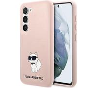 Karl Lagerfeld KLHCS23SSNCHBCP S23 S911 hardcase rose Silicone Choupette Housse de protection