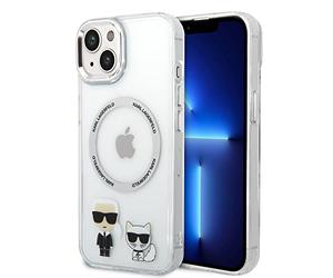 Karl Lagerfeld KLHMP14MHKCT Coque Rigide pour iPhone 14 Plus 6,7" Transparent Ka