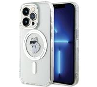 KARL LAGERFELD KLHMP15LHFCCNOT Coque Rigide Transparente pour iPhone 15 Pro 6,1" Choupette IML