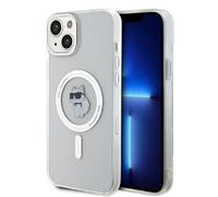 Karl Lagerfeld KLHMP15MHFCCNOT Coque pour iPhone 15 Plus 6,7" Coque rigide transparente IML Choupette