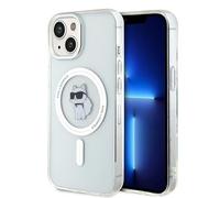 Karl Lagerfeld KLHMP15SHFCCNOT Coque pour iPhone 15 6,1" Coque rigide transparente IML Choupette