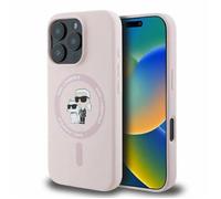 Karl lagerfeld KLHMP16XSCMKCRHP iPhone 16 Pro Max rose/rose HC MagSafe Silicone KC Heads Ring standard