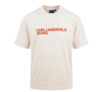 Karl Lagerfeld Jeans A1m17002 Short Sleeve T-shirt Beige M Homme